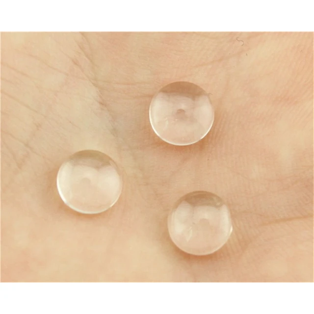 50-200pcs 6mm-30mm Glass Cabochons Half Round Dome Clear Transparent  Jewelry Findings for DIY Jewelry Bracelet Necklace