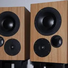 6,5 дюймов D2.1 книжная полка динамик D6.8 НЧ-динамик Q1R твитер мощность 50-200 Вт 2 способа 2 драйвера MDF чувствительность 86dB сопротивление 8 Ом