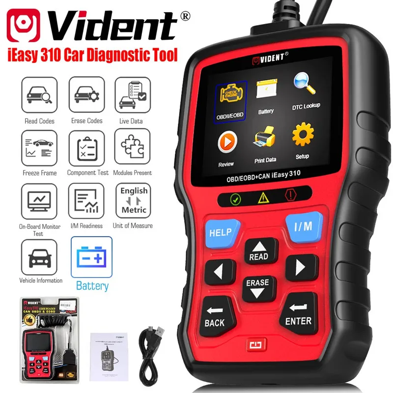 PONTIAC Handheld Car Diagnostic Scanner Tool Code Reader OBD2 OBDII OBD-2