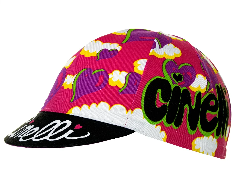 Cinelli велосипедная Кепка gorra ciclismo велосипедный головной убор велосипедные Головные Уборы Бандана ciclismo велосипедная шапка - Цвет: Цвет: желтый