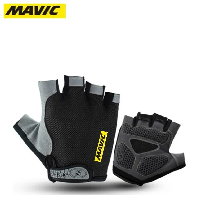 MAVIC велосипедные перчатки с полупальцами мужские женские летние спортивные противоударные велосипедные перчатки с гелевой пропиткой велосипедные перчатки для MTB