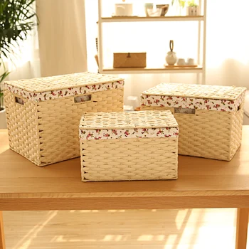 

Element Write Concise Modern Shivering Plant Fiber Weave Tuba Accept Box Accept Box Storage Box Storage