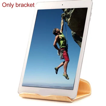 

Office Phone Stand Smooth Desk Wooden Practical Tablet Holder Non Slip Support Durable Lightweight Portable Home Bending Design