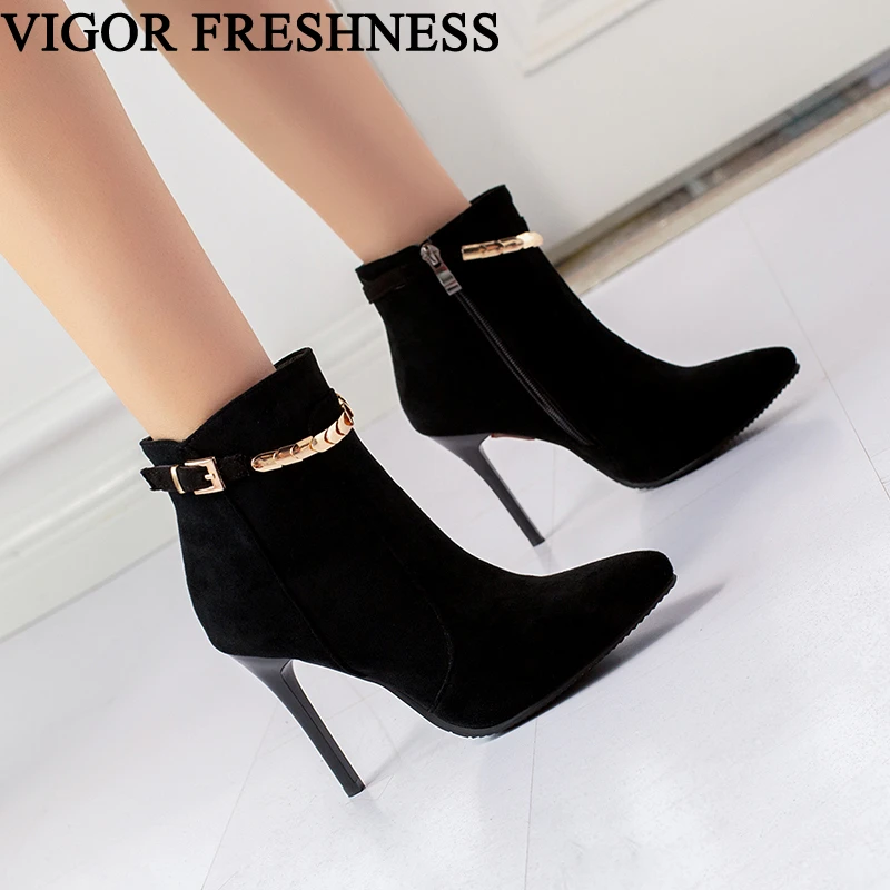ladies ankle dress boots
