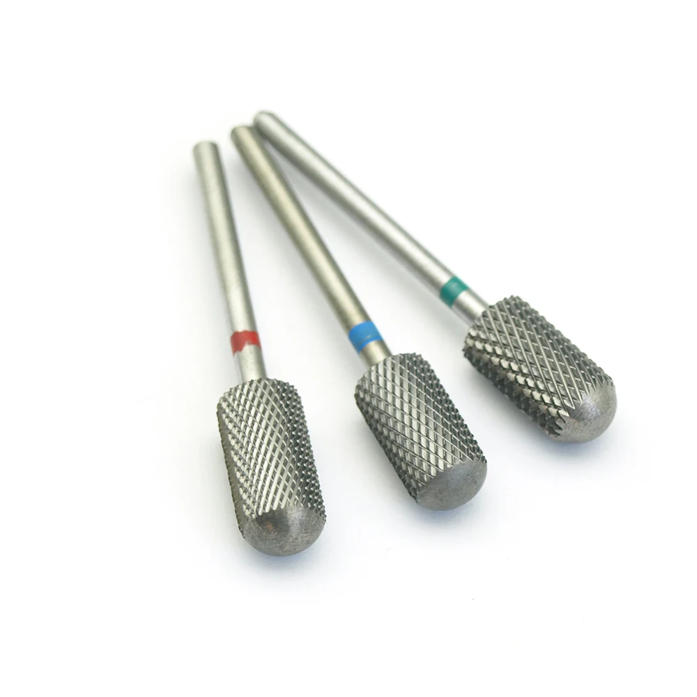 3grits Nozzle Nail Drill Bits File Nail Electric Drill Machine Manicure
