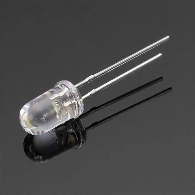 

100Pcs/lot 20Ma F5 5mm LED Diode Light Bulb Assorted Kit Set White Yellow Red Green Blue Electronic DIY Kit Bulb Lamp
