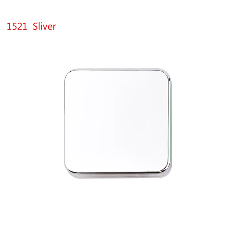 1521 Sliver Цветной чехол для контактных линз с зеркалом для женщин, цветная коробка для контактных линз для глаз, контейнер для контактных линз J1520 - Цвет: 1521 Sliver