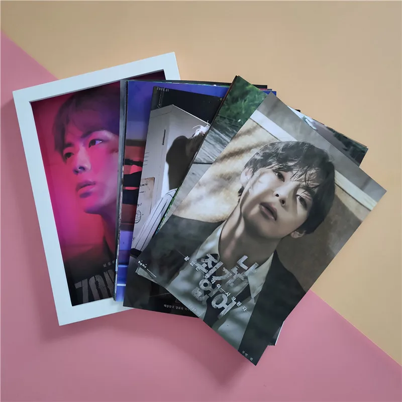 2 шт./компл. Kpop Bangtan Boys JUNG KOOK V SUGA JIMIN JHOPE JIN RM WEVERSE армейское Любительское сообщество HD