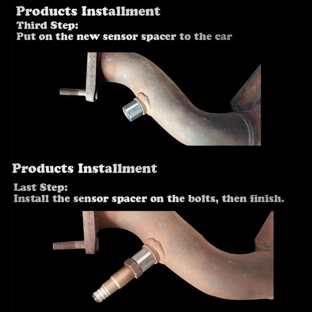 Адаптер для проверки освещения двигателя с датчиком кислорода O2 M18X1.5|Датчик