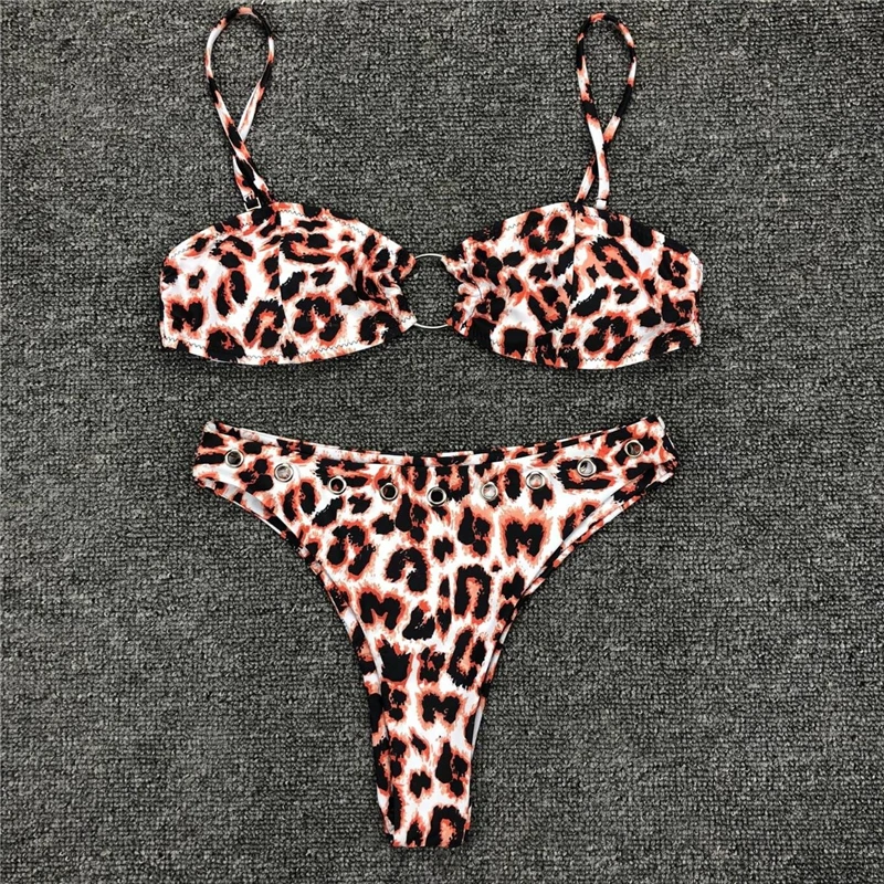Bikini Sexy Leopard Swimsuit Bikini Triangle Swimwear High Waist Bathing Suit Women Swimwear Sexy Biquini Printed Bikinis Set Bikini Sexy Leopard Swimsuit Bikini Triangle Swimwear High Waist Bathing Suit Women Swimwear Sexy Biquini Printed Bikinis Set
