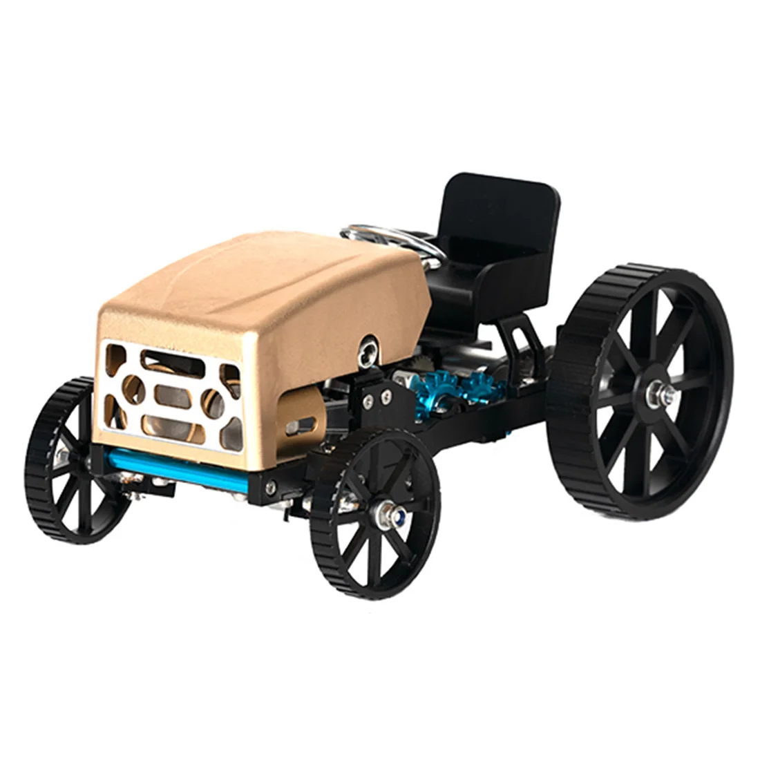 

Hot Creative All-Metal Retro Car Model High Challenge Assembled Electric Model Kit Educational Toy Gift For Kid Children Adult