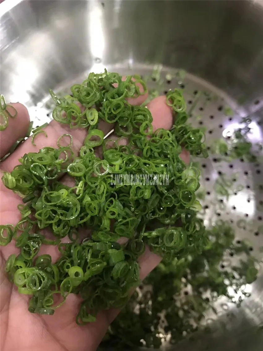 Электрическая еда овощи режущий нож для еды слайсер для капусты Chilli Scallion Celery Scallion режущий станок QS-23