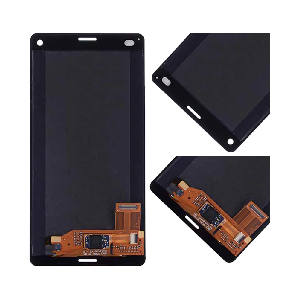 4," для sony Xperia Z3 Compact lcd кодирующий преобразователь сенсорного экрана в сборе для sony Z3 Mini дисплей с рамкой Замена Z3C