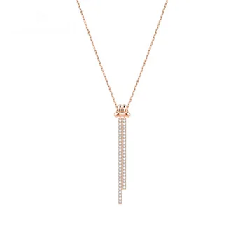 

High quality SWA original twist design clavicle lady romance Necklace