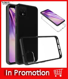 Для Google Pixel 4 XL чехол Кристальный Гибридный Бампер Прозрачная Жесткая акриловая задняя крышка для Google Pixel 4 чехол для телефона s Pixel4 Pixel 4XL