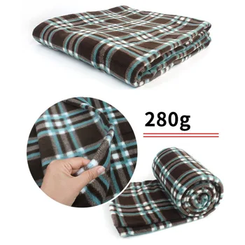 

New Wonderful Blanket Sleeping Bag Liner Lightweight Soft Breathable Folding Polar Fleece Blanket Quilt For Outdoor Camping Home
