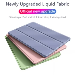 PU Leather Silicone Case For iPad 9.7 Air 2 3 4 Mini 4 5 Funda Case For iPad 10.2 10.9 7th 6th Generation iPad 234 Smart Cover