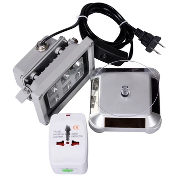 

Solar Power Turntable 360 Degree Rotating Display UV LED Resin Curing Light Lamp Adapter Plug For DLP/SLA 3D Printer Parts