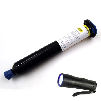 

50ML E-glue Optically Clear Adhesive Waterproof Glue UV Lamp For LCD Panel Photochemical Sealant Ultraviolet Curing Soft Rubber