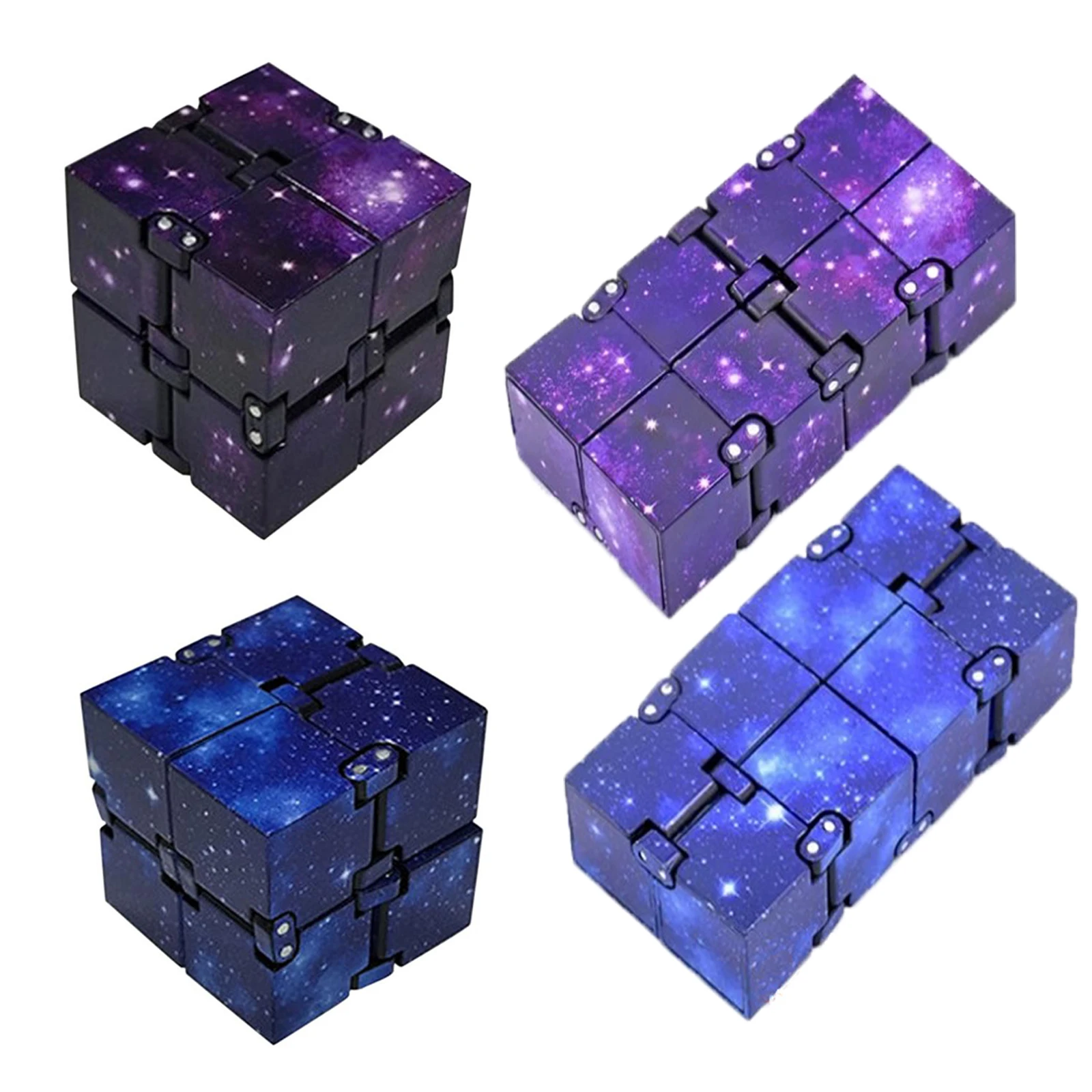 Infinity Magic Cube Mini Fidget Finger EDC Anxiety Stress Relief Block Toy  #Buy 