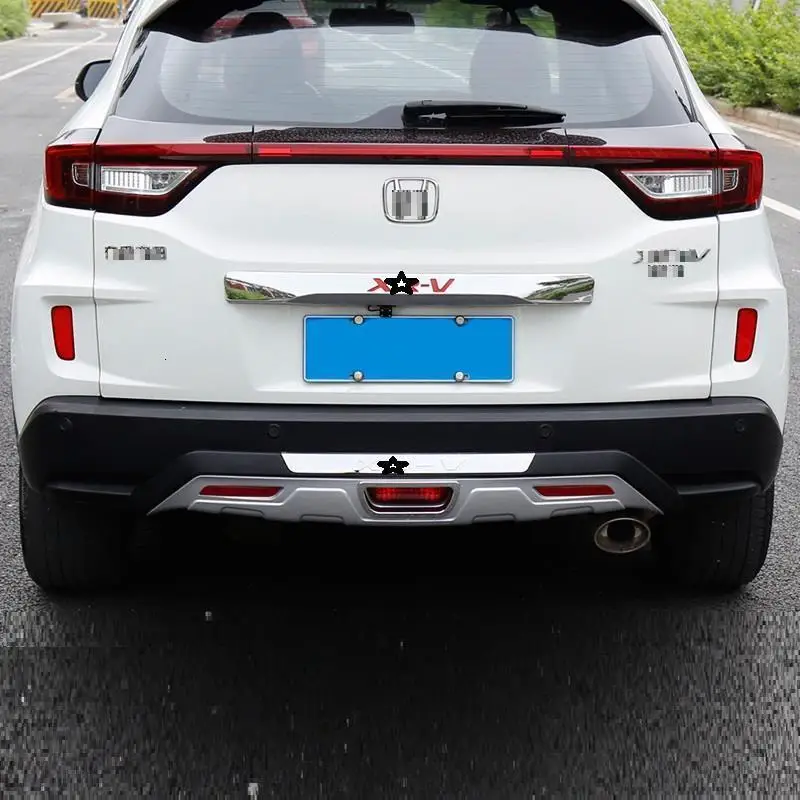 Обновлен настройки сзади автомобиля диффузор спереди губ интимные аксессуары Automovil автомобилей авто запчасти защитные бамперы для Honda XR-V