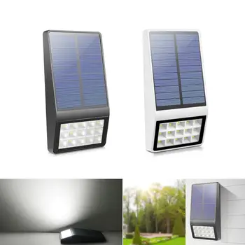

15 LEDs Solar Panel Power lamp Radar PIR Motion Sensor LED Night light Auto ON/OFF outdoor home garden street Garden Decoration