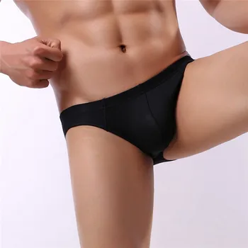 

Men Sexy Underwear Comfortable Fashion Hot Cotton Sport Brief Shorts G-string Underpants Men Underwear Briefs New 2020 JAYCOSIN