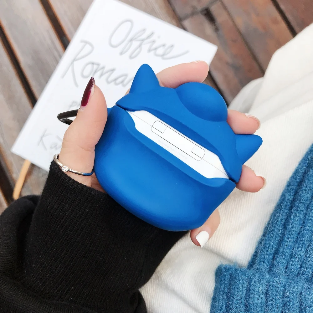 Чехол для наушников AirPods Pro 3D Аниме Sonic The Hedgehog для AirPods 1 2 3 Bluetooth гарнитура мультяшный силиконовый чехол с крючком