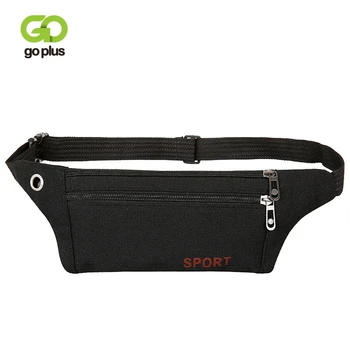 

GOPLUS Waist bag Belt bag Multifunctional thin canvas running sports riding mountaineering pockets mobile phone music
