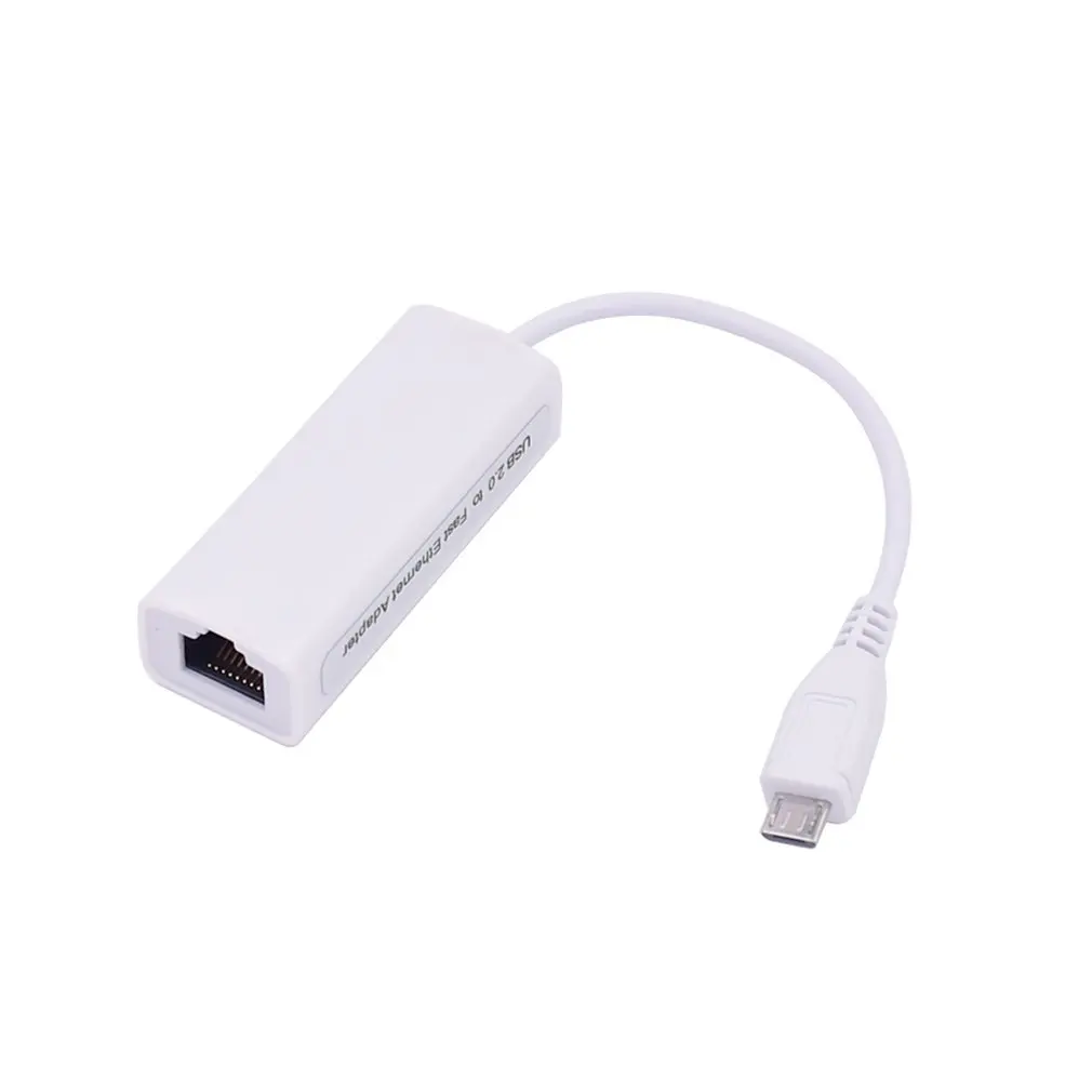 

Micro USB Ethernet Network Card Adapter Micro USB To Ethernet RJ45 For Windows 7/8/10 Android Tablet IC Ethernet LAN