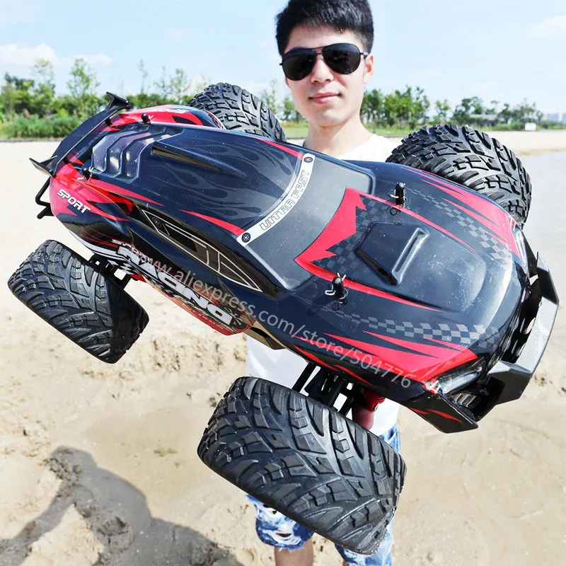 40 км/ч высокая скорость rc-car-1: 10 rc автомобиль 47 см большой внедорожник игрушечные машинки rc для детей