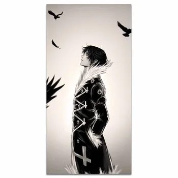 

Hunter x Hunter Anime Poster Classic Hot Anime Poster Art Silk Fabric Poster Print 12x24 20x40 inch Wall Art Picture Decor