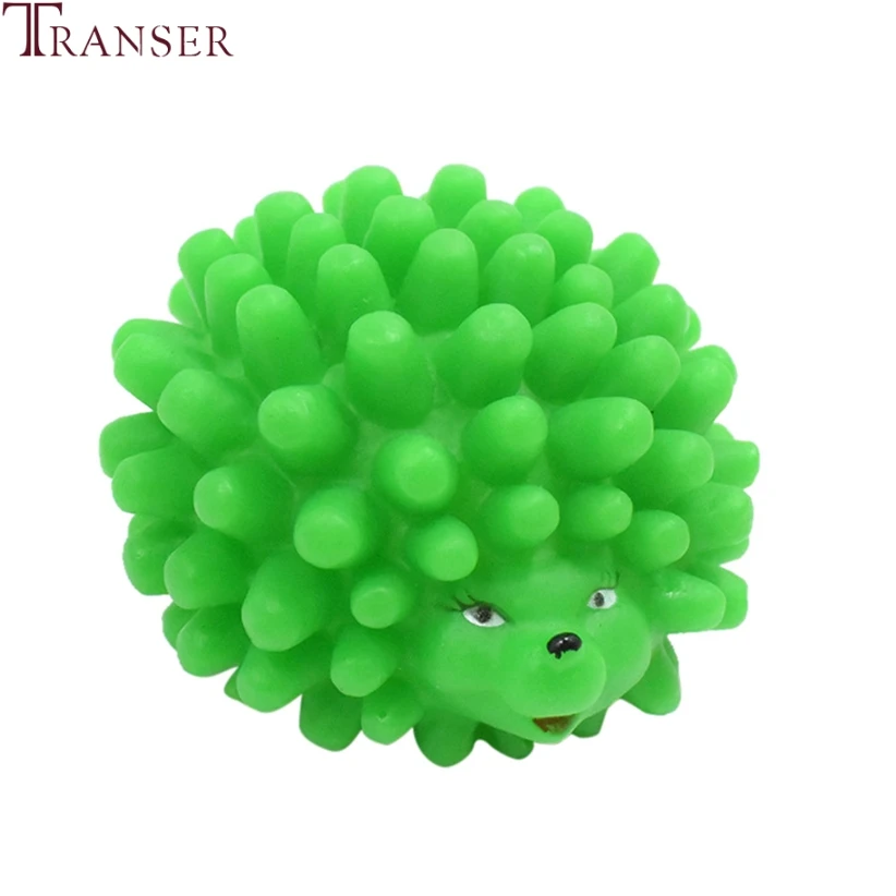 Transer 1pc Silicone Hedgehog Shape Dog Toys Pet Dog Pupppies Chew Bite Squeaky Sound Pet Toy Pet Prouducts 9107