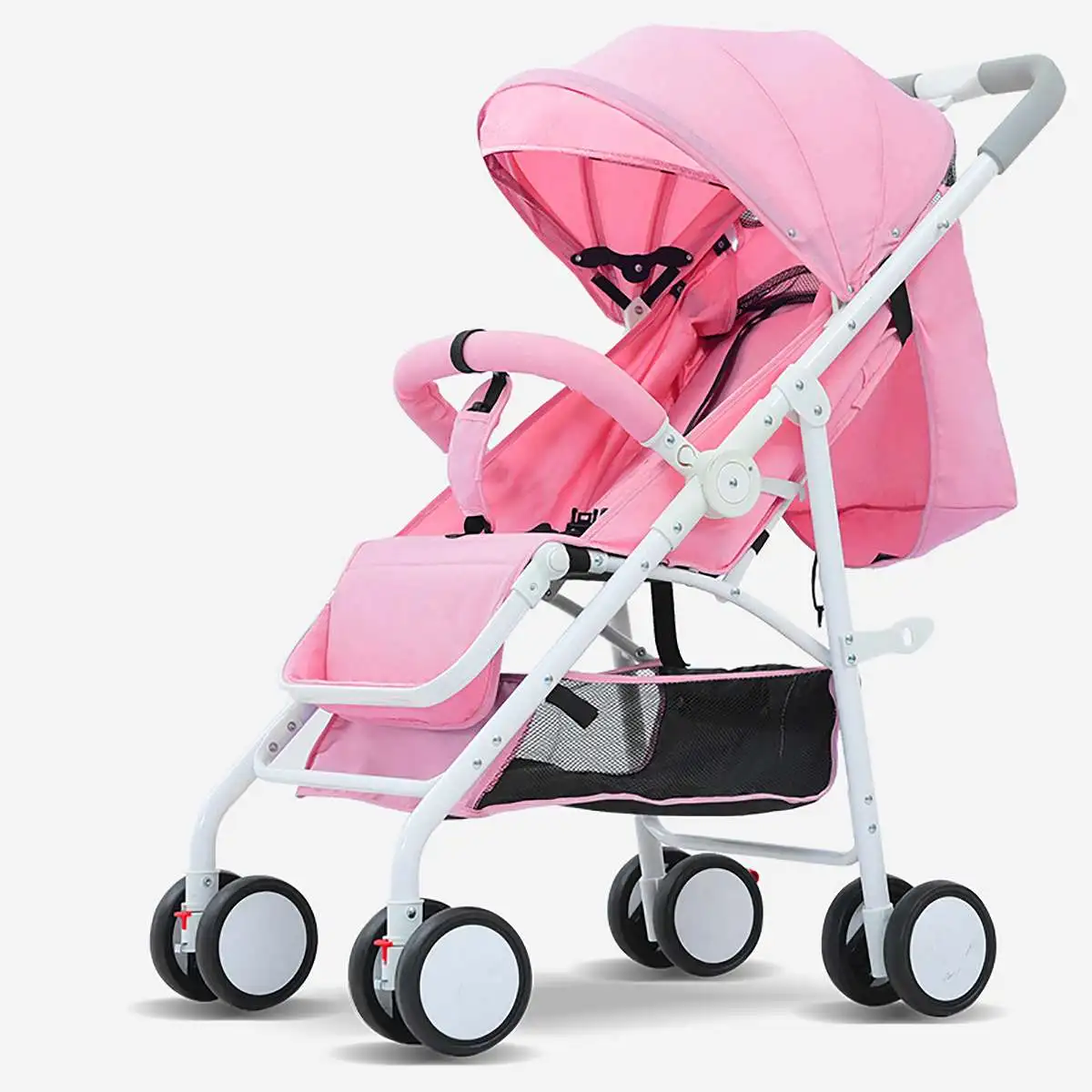 

Hot High Landscape Fold Baby Stroller Light Weight Travel System For Newborn Can Sit And Lie Can On The Plane Baby Car
