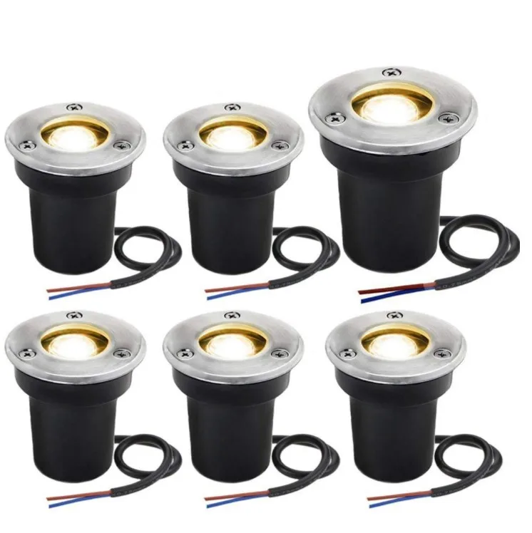 

LED High-Power Underground Lamp Outdoor Waterproof LED Footlight Project Lamp Low Voltage Circle Buried Light