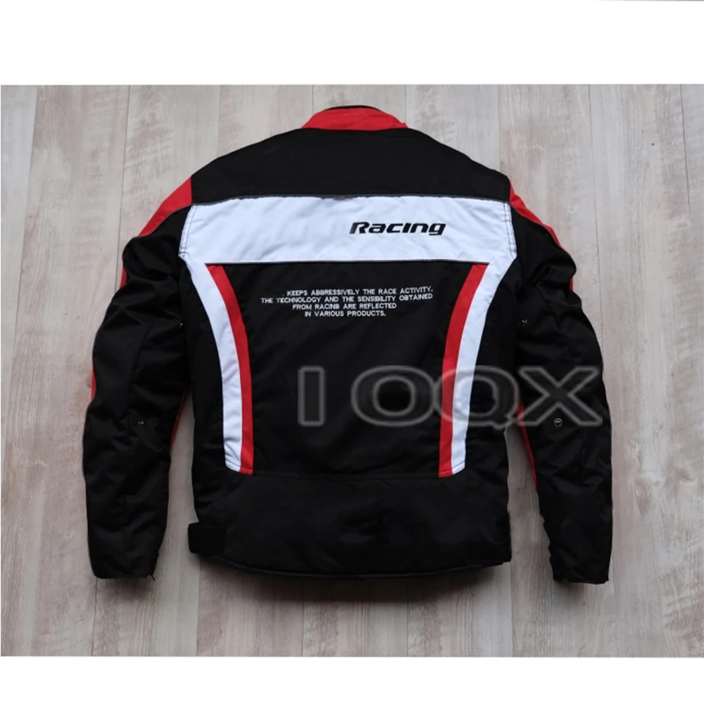 Chaqueta de moto para hombre Motocross Racing Jacket Clothing for Honda CBR с 5 протекторами съемный хлопок