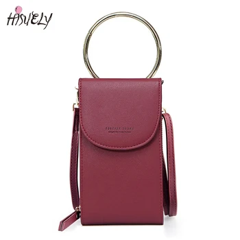 

HISUELY Multi-functional Shoulder Bags For Women Brand Designer Ladies Small Handbag Female Clutch Purse Phone Pocket Mini Bag
