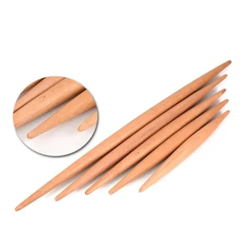 

1pc Wooden Rolling Pin Durable Practical Kitchen Supplies for Inside Restaurant Home