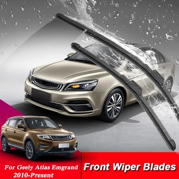 

24"26" Car Styling U Frameless Bracketless Rubber Car Windshield Wiper Blades For Geely Emgrand EC7 GT Atlas Vision GX7 Coolray