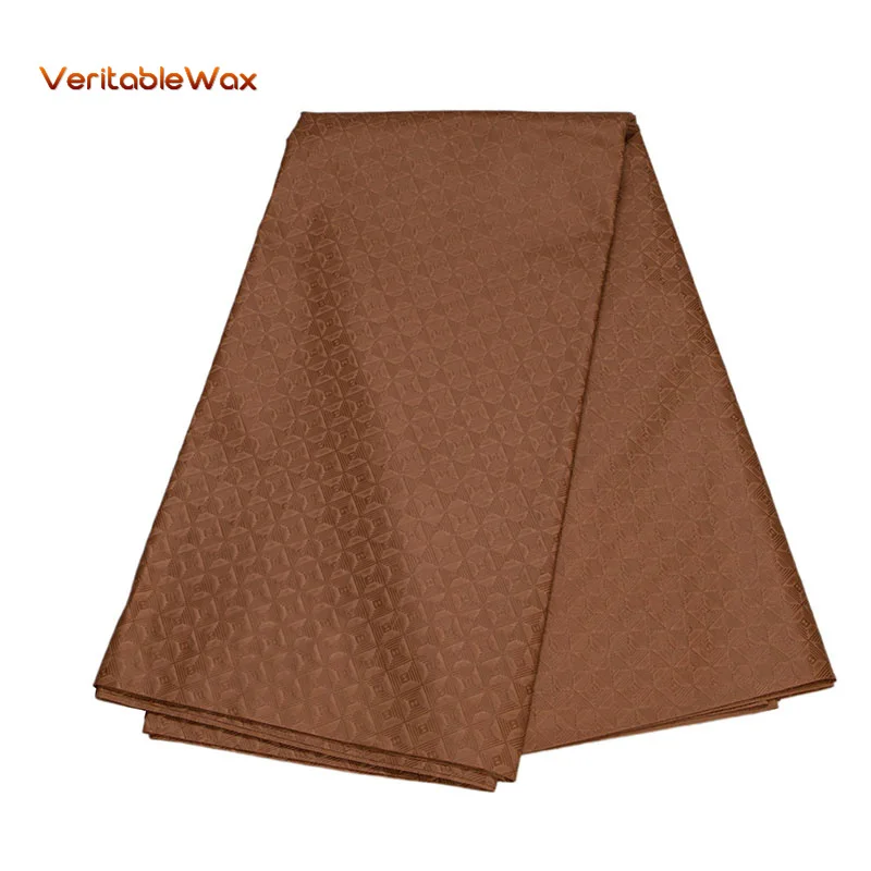 

5 Yard/Lot Polyester Jacquard Dress Fabric Bazin Riche 2021 Newest Fabric for Men or Women Cloth for Sewing CS3272