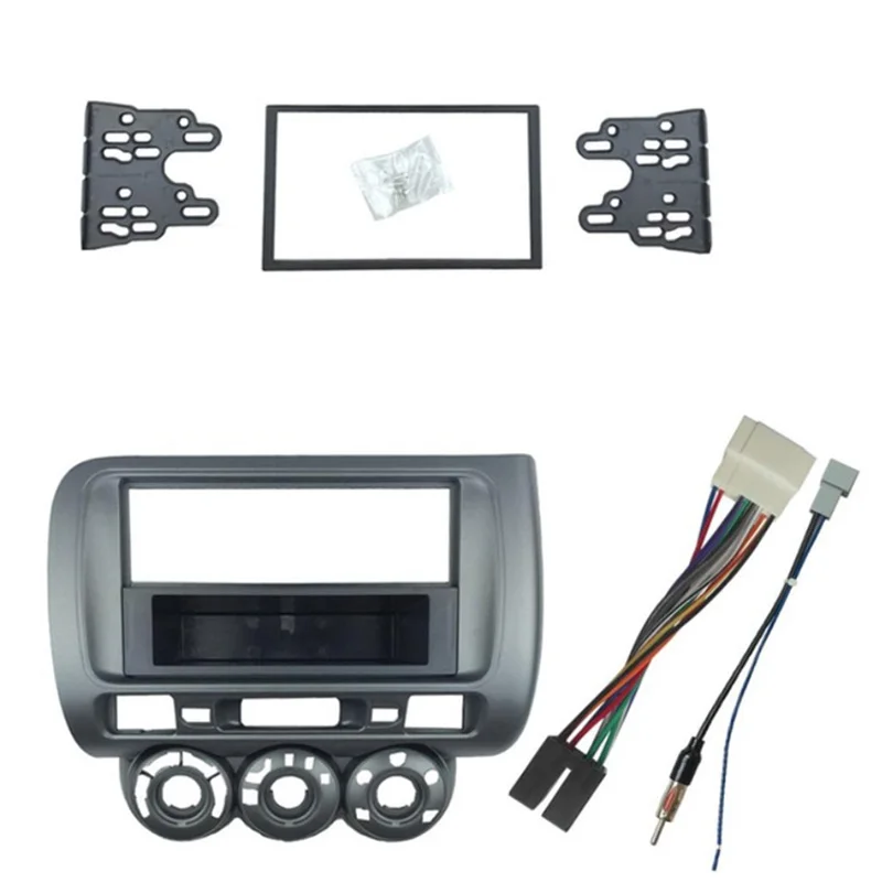 Radio Fascia for Honda Jazz City One Din Dvd Stereo Cd Panel Mount Installation Trim Kit Frame Bezel | Автомобили и мотоциклы