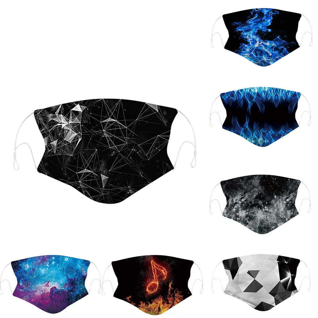 

In store Face Mask Scarf Mascarilla Mascarar Cotton Face Mask Activated Carbon Washable And Reusable Lot Maska Mascarillas#B90