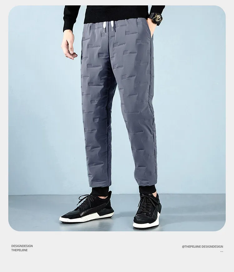 Autumn Winter Warm Cotton Pants 5XL 