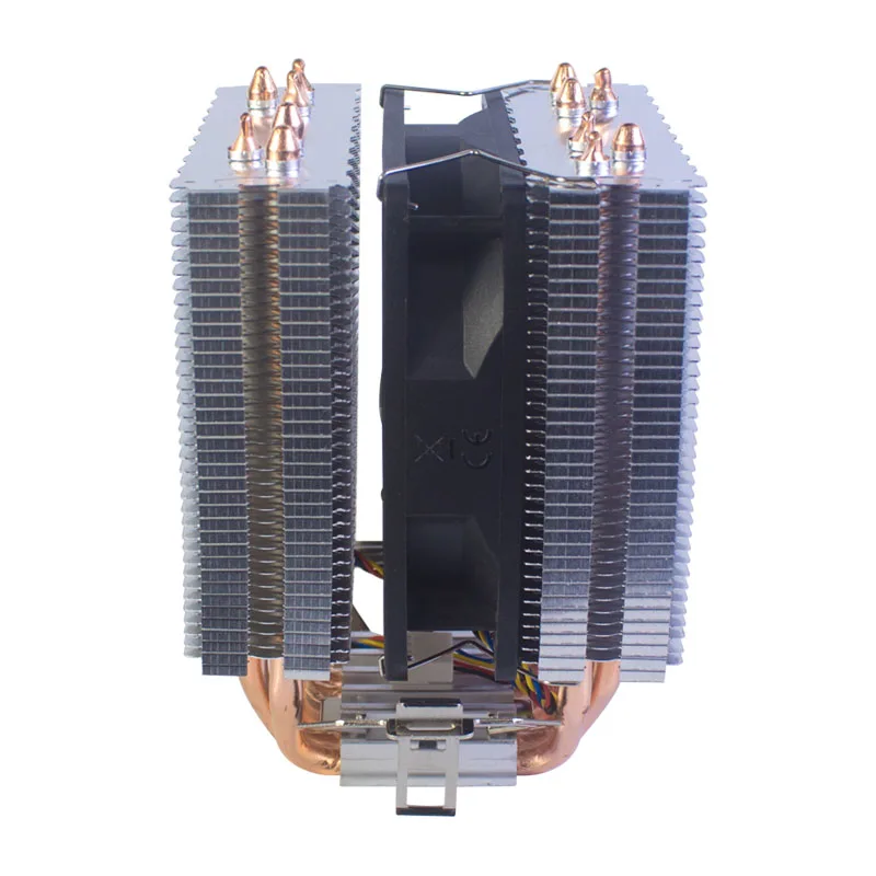 Lga X79 X99 Cpu Refrigerador Rgb Intel Amd Processador Dissipador de Calor 6heatpipe 90 mm 3pin Cpu Ventilador de Refrigeração do Radiador para 775 1155 1366 Am3 Mais Am4 Ventiladores e resfriadores - Imagem 4