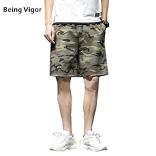 Летние повседневные камуфляжные шорты мужские высотой до колена Surf Boxer Brie Брендовые мужские пляжные карго-шорты новинка