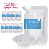 1000ml Clear Lipgloss Base Oil Non-Stick Moisturizing Lipstick Material Gel DIY Lip Gloss Base Handmade Liquid Lipstick Makeup 1