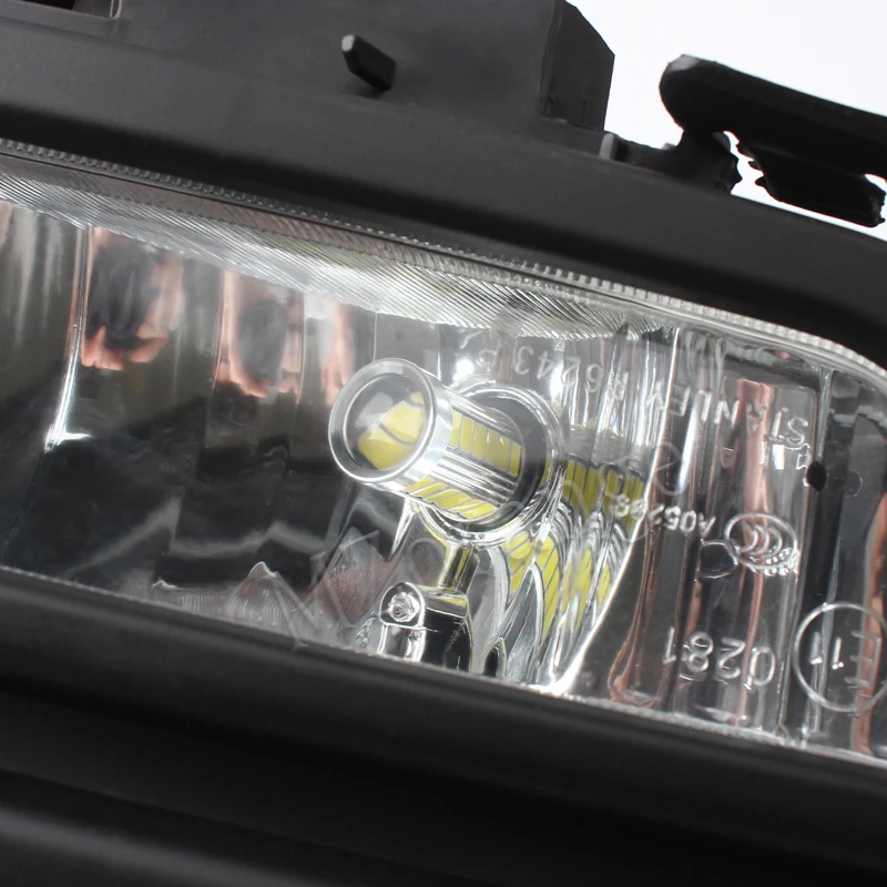 Для Mazda 3 M3 2007 2008 2009 светодиодный передний бампер противотуманные фары Противотуманные фары DRL дневные ходовые фары