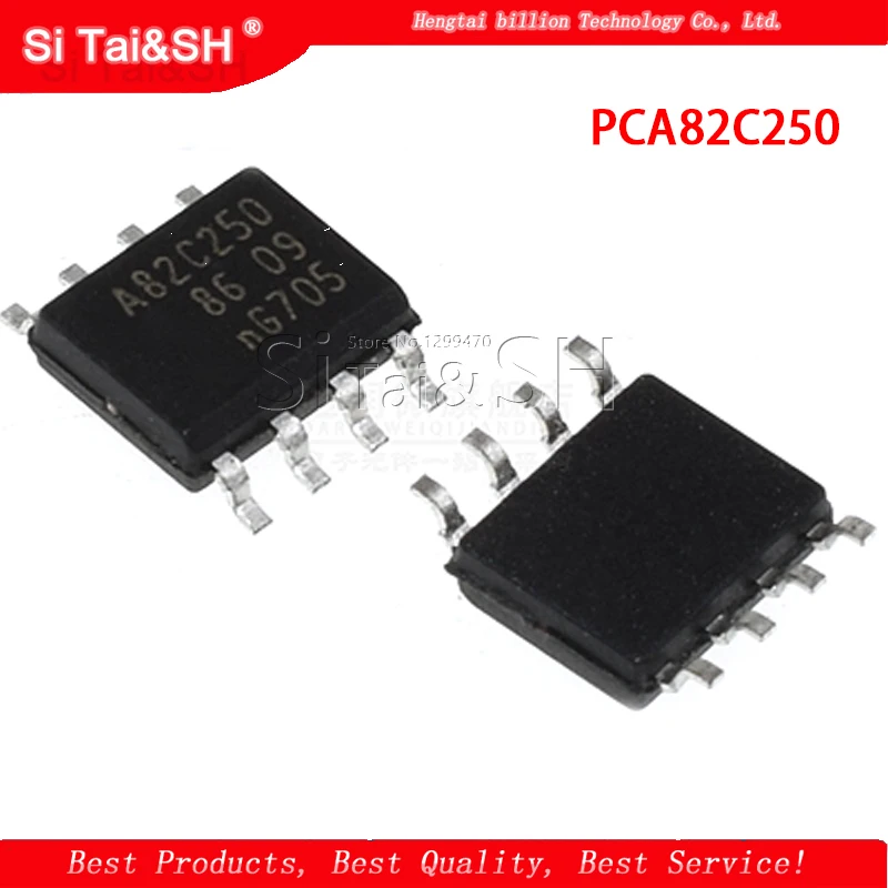 5 шт. PCA82C250 A82C250 82C250 SOP-8 CAN Интерфейс IC CTRLR 170uA в новый оригинальный | Электронные