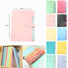 1 шт. водонепроницаемые офисные пластиковые папки для файлов Мульти карманный органайзер A4 папка для документов,органайзер для документов