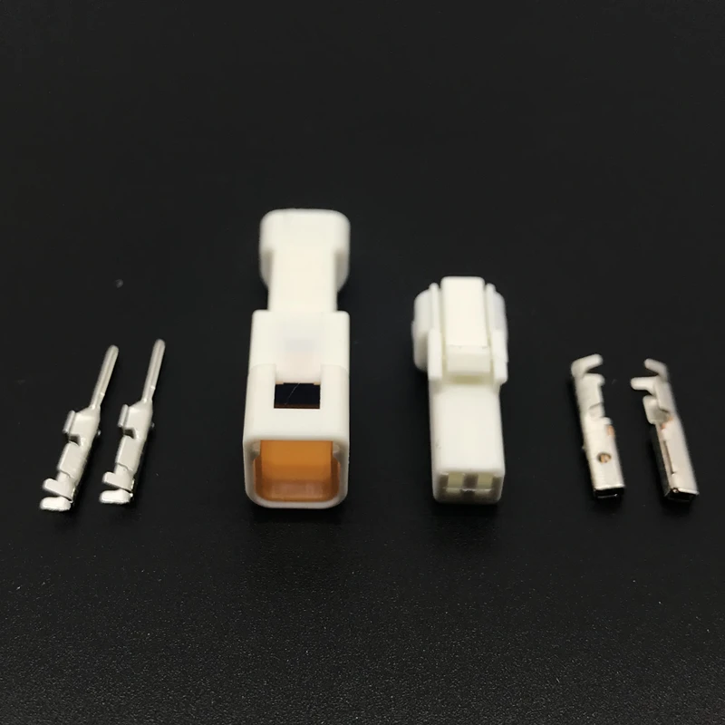 

2 sets 2 pins JST type Automotive Waterproof Wire Connector Male and Female Sealed Auto Connectors Butt Plug for Benz BMW